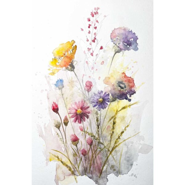 akvarel louky prodej